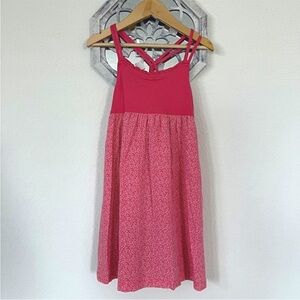 GAP • Pink Floral Halter Style Sun Dress
